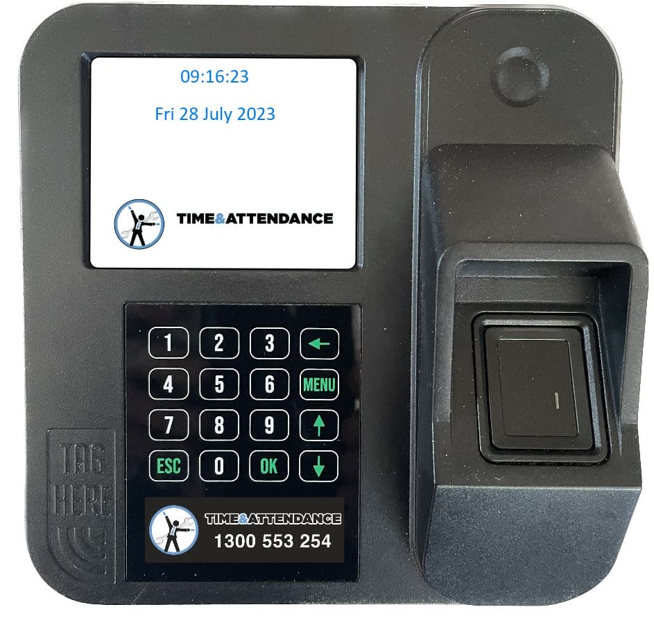 CS Time Clock - Fingerprint Model with WiFi