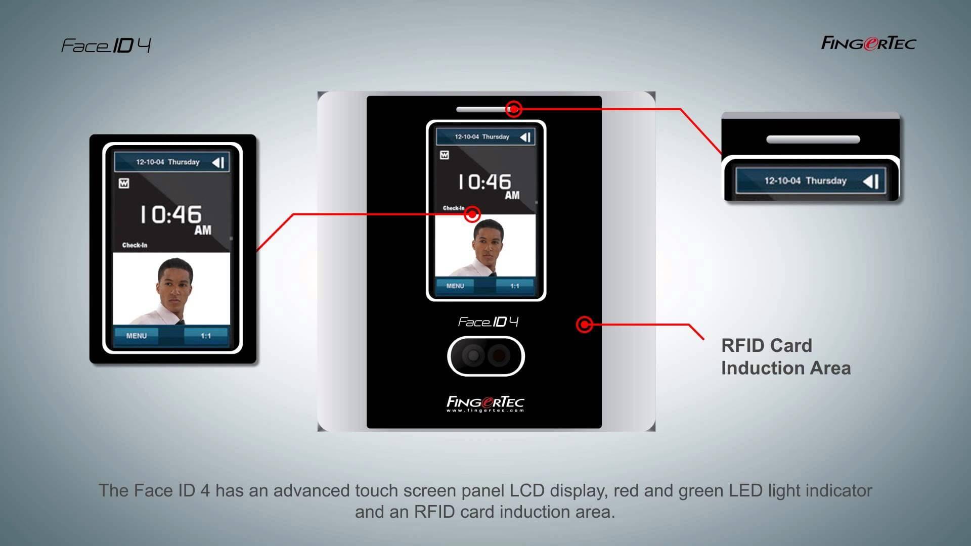 Fingertec Facial Recognition Time Clock - Time & Attendance Solutions